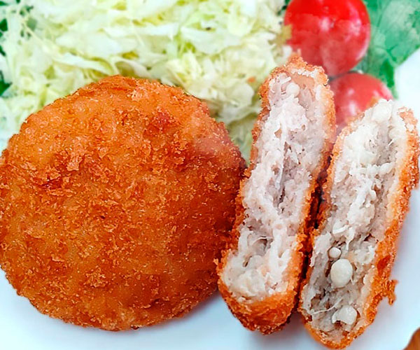 えのきたっぷりメンチカツ